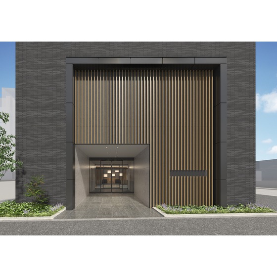 エントランス　画像は完成予想イメージ図です。