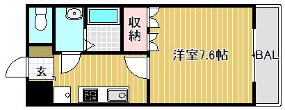 エターナル K・Tの間取り写真