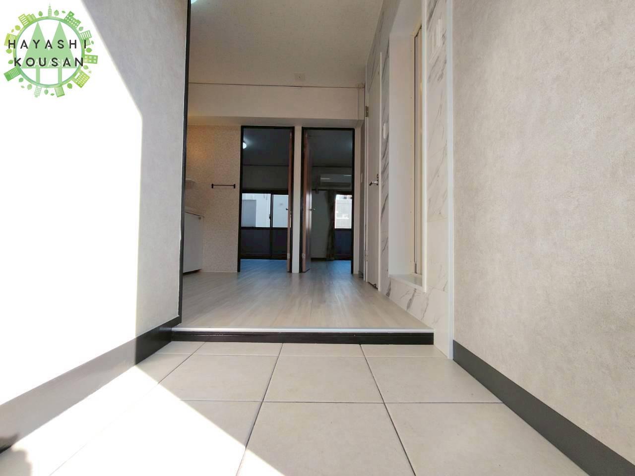 玄関　玄関から