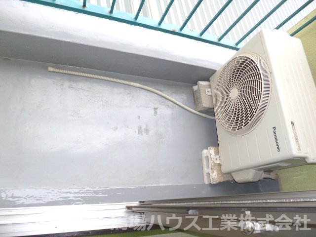 バルコニー　広々としたバルコニーです