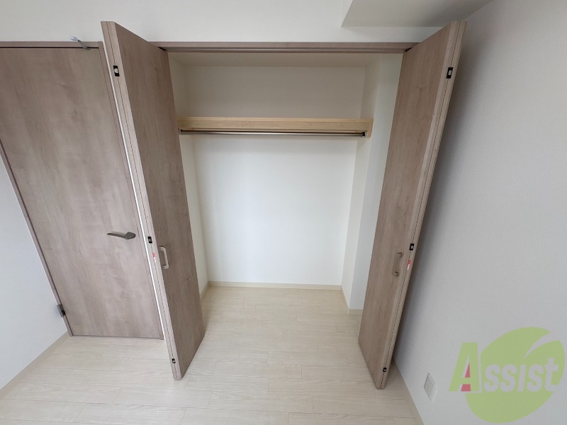 収納　収納もバッチリあるのでお部屋が片付きますよ！