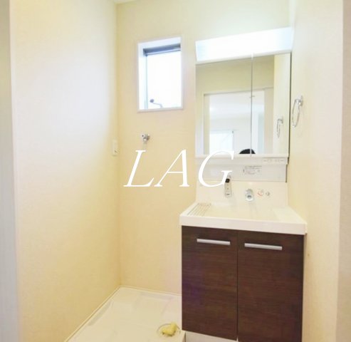 洗面設備　洗面台です。