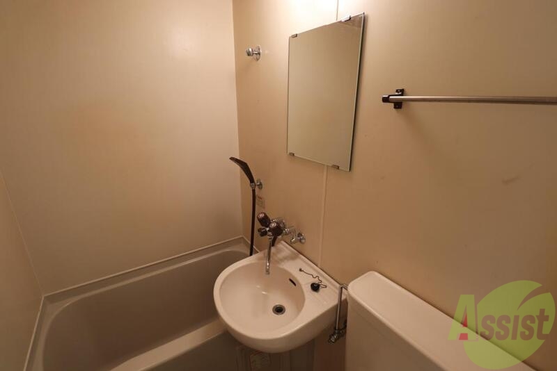 洗面設備　洗面も付いていますよ。