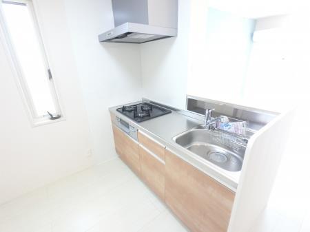 キッチン　対面式のシステムキッチン☆