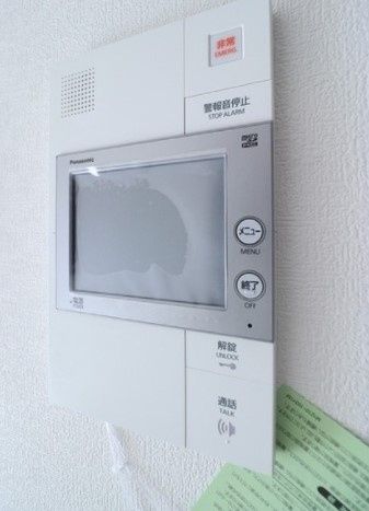 セキュリティ　★安心のモニター付きインターホン★