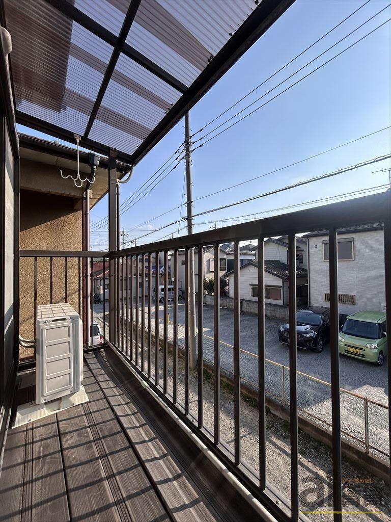 バルコニー　庭