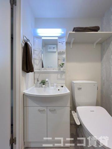 洗面設備　別号室イメージの為、現状を優先致します。