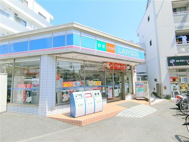 コンビニ　ローソン東蒲田二丁目店（コンビニ）まで395m
