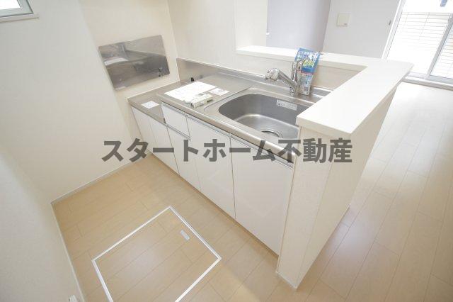 キッチン　お料理しやすいキッチンです