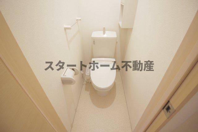 トイレ　ゆったりとした空間のトイレです