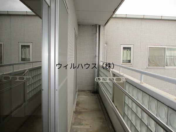 バルコニー　採光良好！