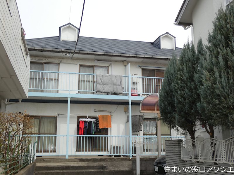 建物外観　ハイツアルファのご紹介は住いの窓口アソシエにお任せ下さい。