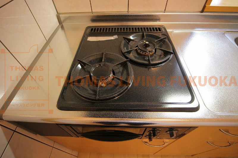 その他設備　2口コンロ完備。