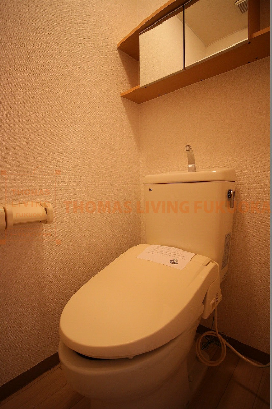 トイレ　清掃済み。