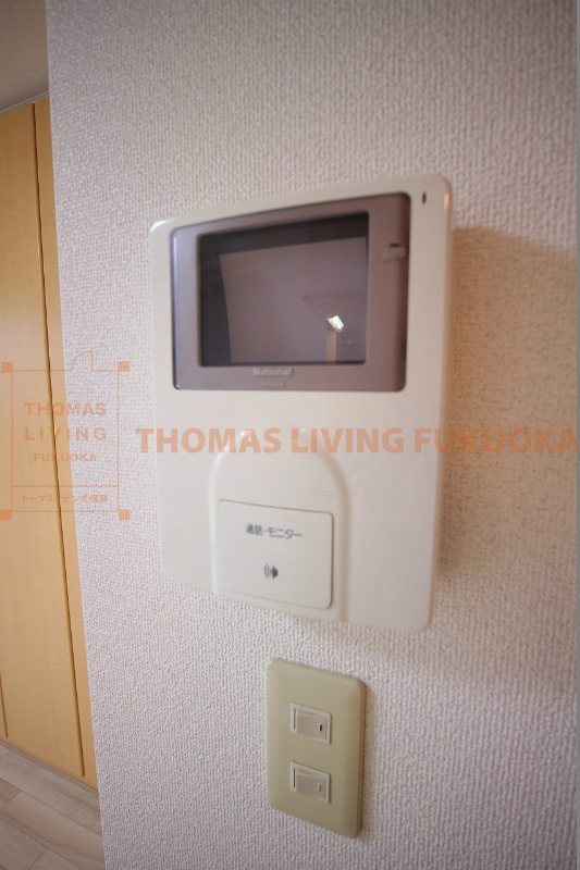 セキュリティ　ＴＶモニター。防犯も安心。