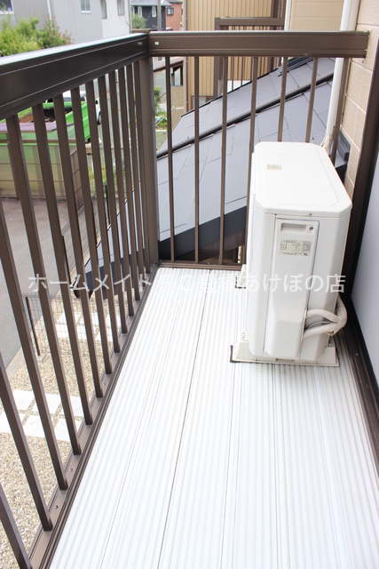 バルコニー　同型別部屋