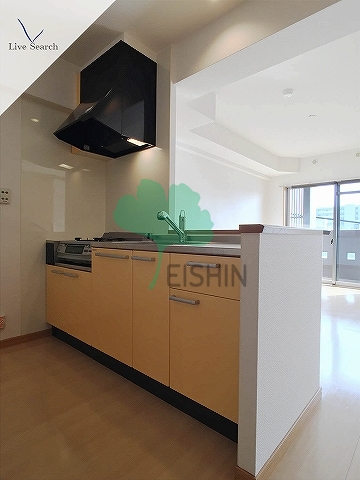 キッチン　シンプルな清潔感のあるキッチンです！