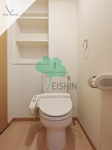 トイレ　清潔感のあるトイレです。