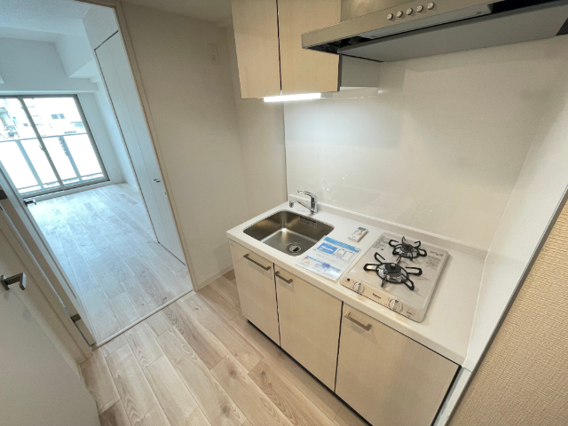 キッチン　６０５号室の写真です。