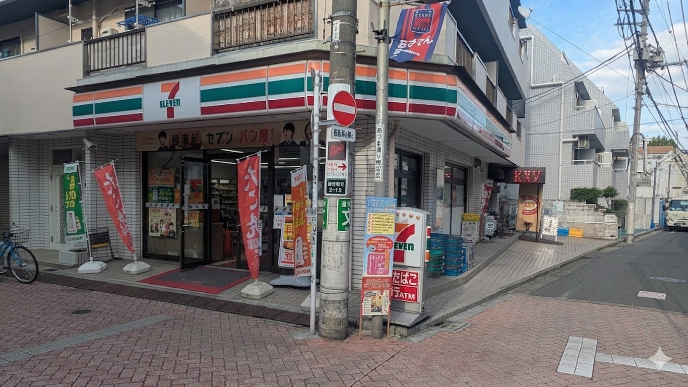 コンビニ　セブンイレブン杉並高円寺北2丁目店（コンビニ）まで83m