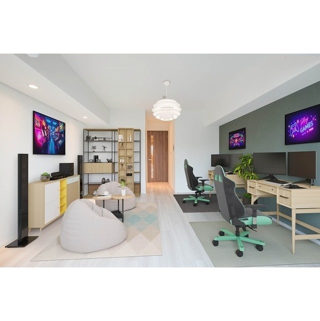 居室・リビング　※家具・調度品等はＣＧ加工です。実際の賃貸住居には含まれませ