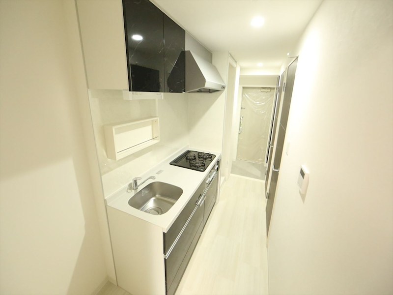 キッチン　システムキッチン（ガス3口コンロ・グリル付）