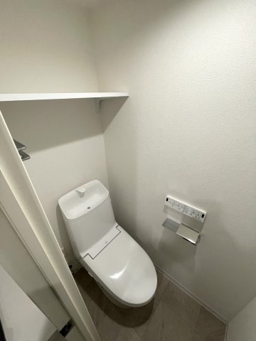 トイレ　ゆったりとした空間のトイレです