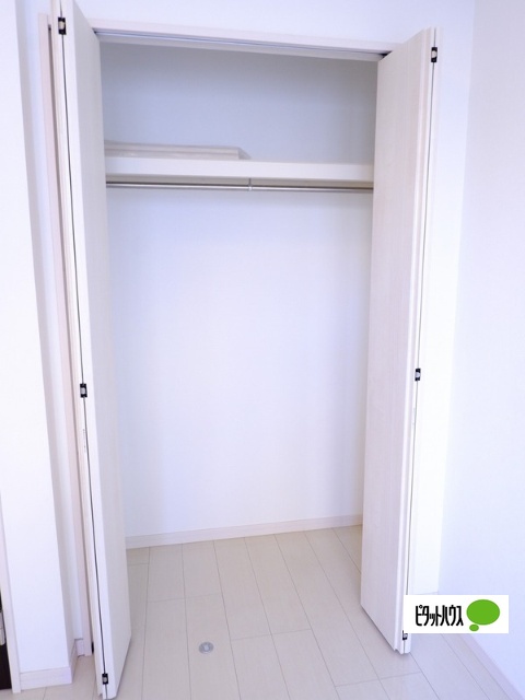 収納　クローゼット！