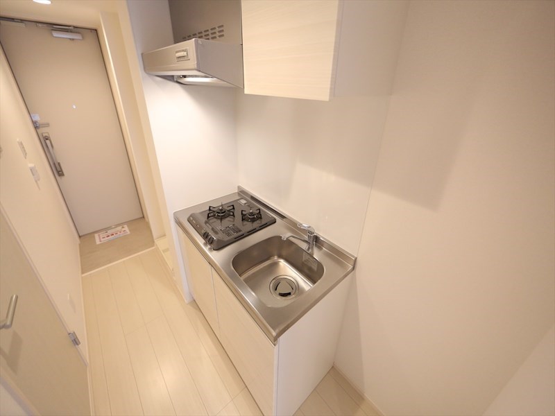 キッチン　システムキッチン（ガス2口コンロ付）