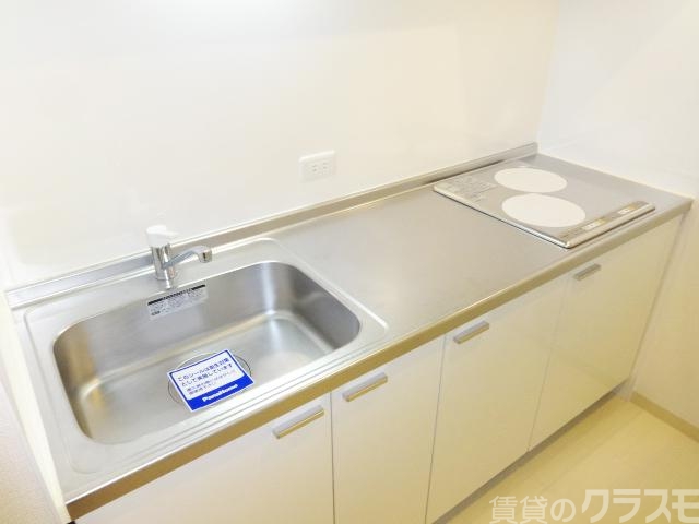 キッチン　ＩＨの２口コンロです。