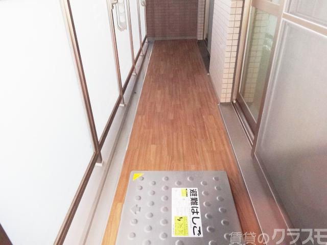 バルコニー　バルコニーにも細かい気遣いが♪