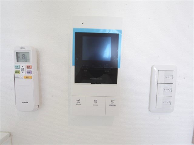 セキュリティ　TVモニター付インターホン完備
