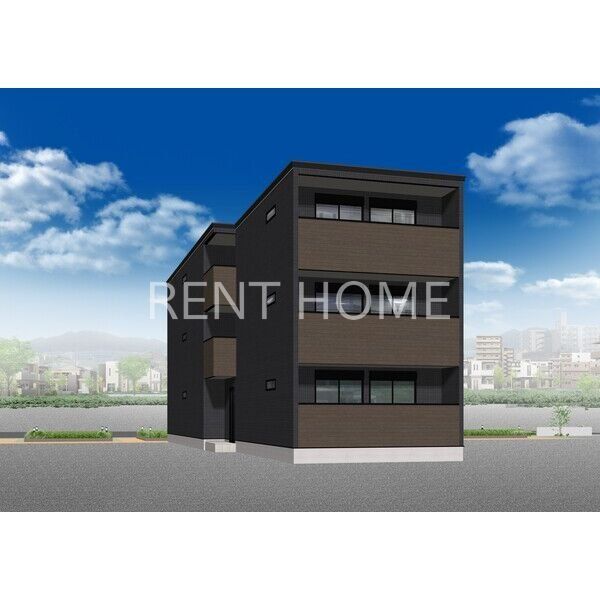 建物外観　外観完成パースです