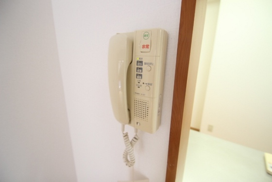 セキュリティ　※別部屋の写真です