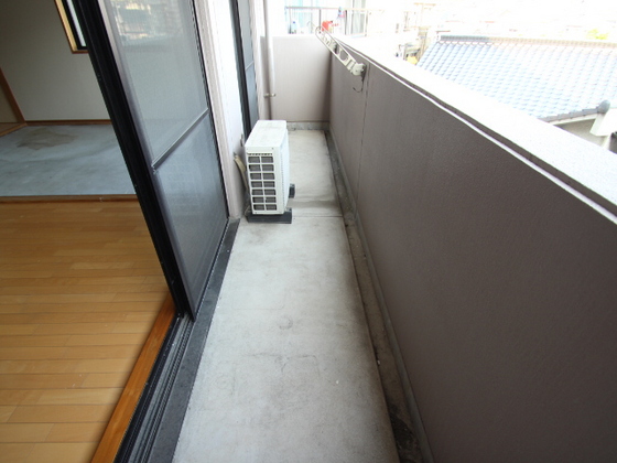 バルコニー　※別部屋の写真です
