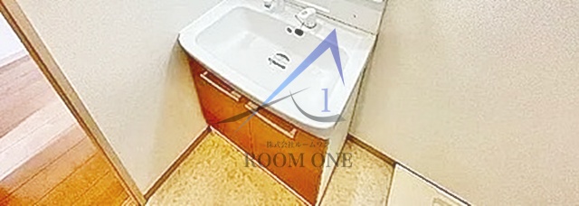 洗面設備　洗面台です。