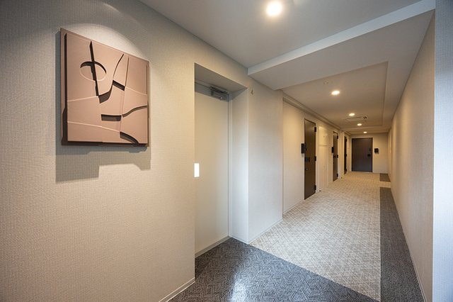 エントランス　建物の内部です