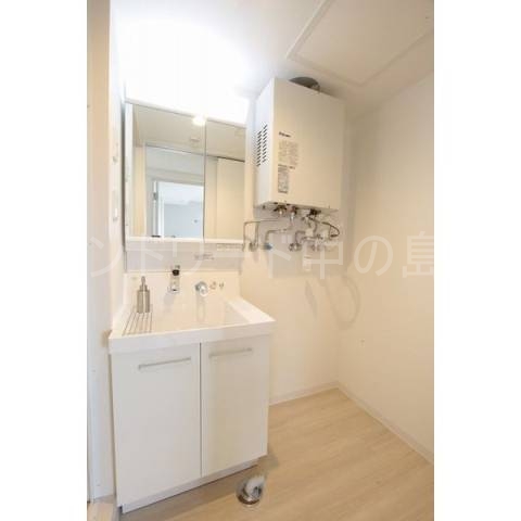 洗面設備　詳細は、ウィンドワード中の島店までご相談下さい