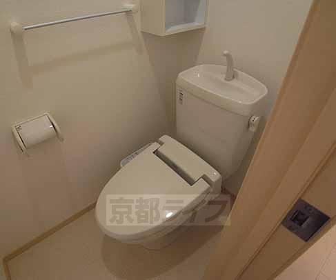 トイレ　トイレも清潔感あります。