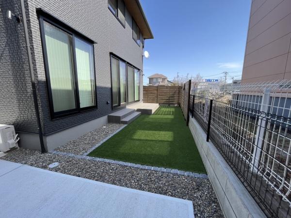 庭　専用庭があります