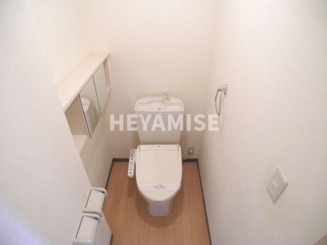 トイレ　※室内画像は別号室のもの