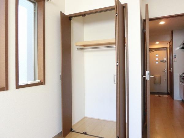 収納　クローゼット！