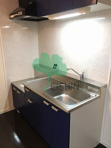 キッチン　シンプルな清潔感のあるキッチンです！