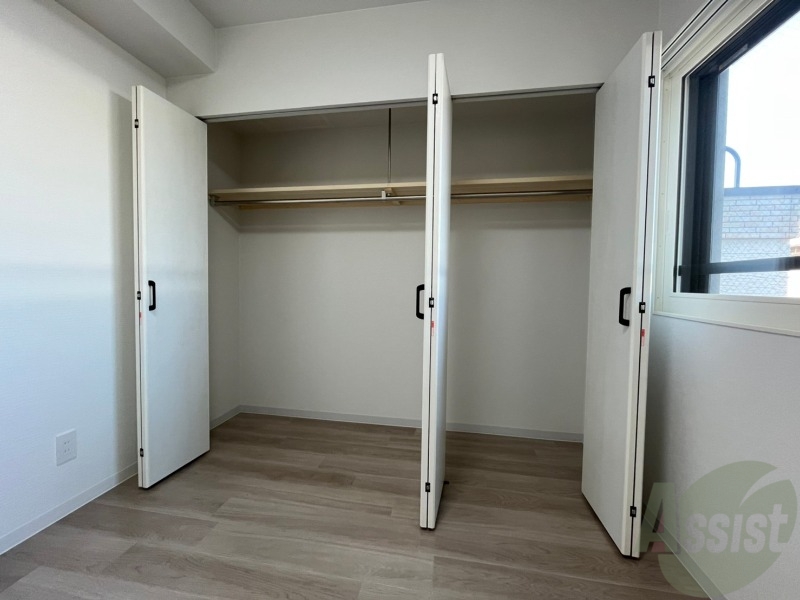 収納　収納もバッチリあるのでお部屋が片付きますよ！