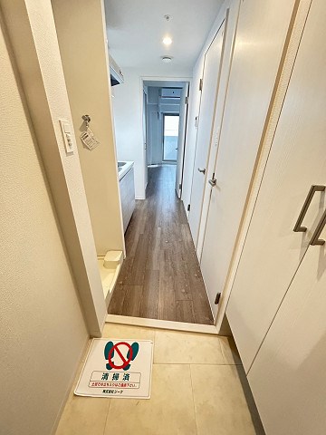 玄関　ゆったりとした玄関です