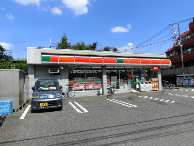 コンビニ　サンクス市川平田一丁目店（コンビニ）まで614m