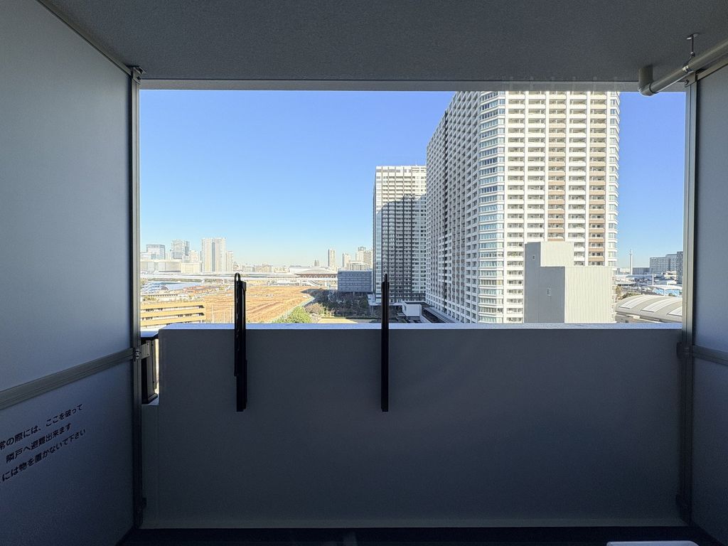 バルコニー　眺望