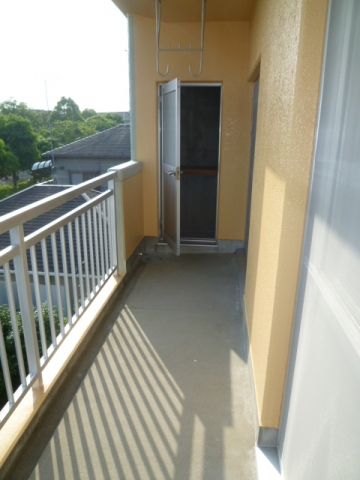 バルコニー　※お写真は別室のお写真です。