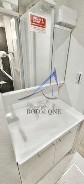 洗面設備　洗面台です。
