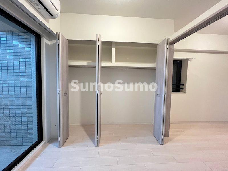 収納　十分な収納スペースがあります